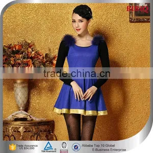 In-Stock Items Low Discount Long Sleeves Short Dresses Online Selling thumbnail-1
