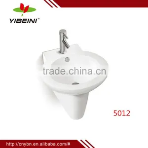 High Quality Ceramic Sanitary Ware Wall Hung Wash Basin thumbnail-1