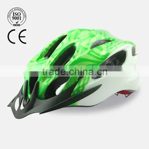 Colorful In-mold Adult Sport Riding Bike Bicycle Helmet Steel Grill thumbnail-3