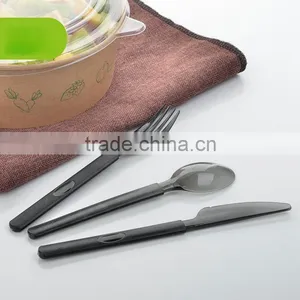 Food Grade Flatware Set Disposable Plastic Heavy Duty Cutlery- for Party thumbnail-6