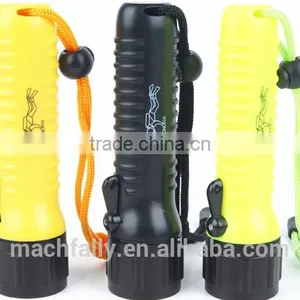 3W Rechargeable Powerful LED Diving Flashlight Diving Torch Flashlight thumbnail-1
