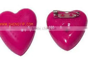 Red Heart-shaped Flashing Badges for Sweethearts thumbnail-1
