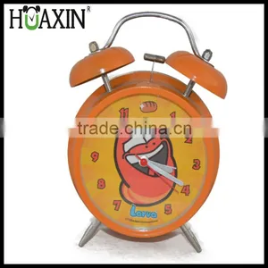 Popular Cute&Funny Twin Bell Alarm Clock for Birthday Gift thumbnail-1
