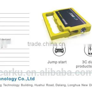 16000mAh Lithium Iron Phosphate Battery Jump Starter for Gasoline and Diesel Car thumbnail-2