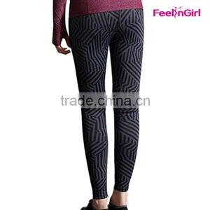 Wholesale Stripe Print Yoga Legging For Women thumbnail-2