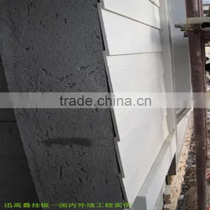 Multicolored Wood Grain Surface Fiber Cement Siding External Wall thumbnail-4