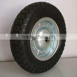 3.50-7 CHEAP PRICE AIR WHEEL With STEEL RIM thumbnail-1