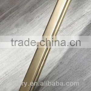 304 Stainless Steel Golden Chrome Luxury Square Hinge Glass Shower Screens&Bath Shower Screens Glass(KD3301) thumbnail-5