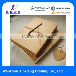 Whoesale Blank Kraft Paper Notebook and Sketchbook thumbnail-2