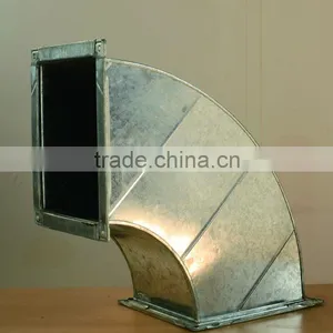 Galvanized Steel Rectangle HVAC Air Duct (TDF) thumbnail-3