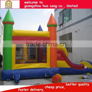 Multicolor Castle Shape Inflatable Bouncer thumbnail-2