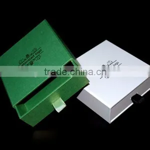 Fashion Customized Cardboard Matte Black Gift Jewelry Box thumbnail-5