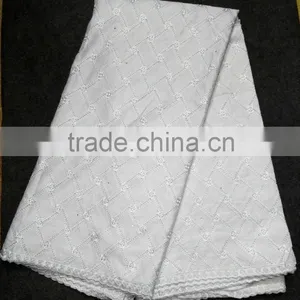 China Factory Price Lace Textile Fabric Cotton Polish Lace for Party Dressing thumbnail-6