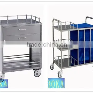 Medical Cheap Plastic Drawer Trolley With Wheels for Sale thumbnail-2