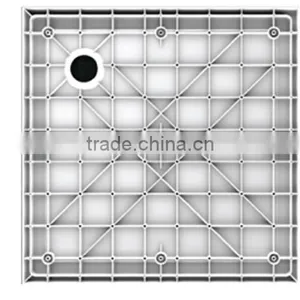 SUNZOOM Square Shower Tray,double Threshold Shower Base,shower Trays thumbnail-3