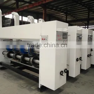 Good Quality Corrugated Box Printing Slotter Die Cutter With Stacker Machine thumbnail-3