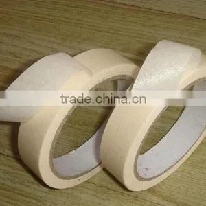 High Quality Crepe Paper Adhesive Tape /Crepe Adhesive Tape /Crepe Kraft Paper Adhesive Tape / Paper Masking Adhesive Tape thumbnail-1