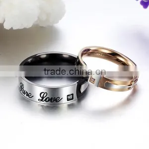 Cool Stainless Steel Lover Jewelry Indian Wedding Rings thumbnail-6