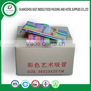 Wholesale Acrylic Tumblers With Straws Colored Art Drinking Straws thumbnail-4