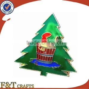 2015 Christmas Tree Metal Soft Enamel Badge&promotional Gift thumbnail-1