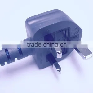 SASO Standard 3pin 3-13A/ 250V Non-rewireable Singappore Standard Plug thumbnail-1