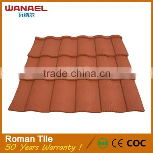 Wanael Roman Roof Tile Patented Technology and One Stop Service Aluminium Roof Rack Tile thumbnail-4