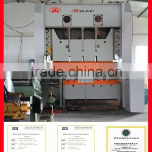 WEILI MACHINERY Factory Best Selling Four Cloumn Single Movemen Hydraulic Press Machine thumbnail-1