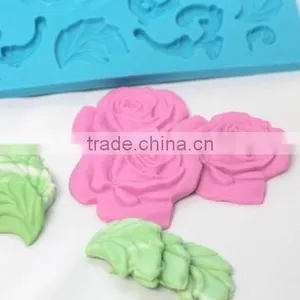Silicone Mold Fondant Flowers for Cakes thumbnail-1