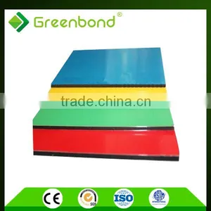Greenbond Fireproof PE Acp Wall Covering Material thumbnail-1