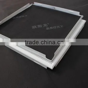 Sound Absorbed Fireproof Perforated Aluminum Sheet Metal Ceiling Tiles / Board thumbnail-4