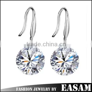 2016 Fashion Silver Zircon Jewelry,wholesale Earring Jewelry thumbnail-1