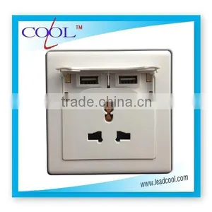 Universal Electric Extension Usb Wall Socket/usb Socket thumbnail-6
