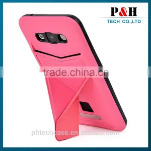 Hot New Products for 2015 Leather Flip Case for Samsung Galaxy e7 Cover thumbnail-2