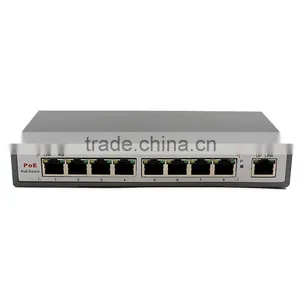 9 Port POE Switch With 8 POE Ports 15.4W 8 Port POE Switch thumbnail-4