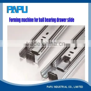 High Quality Drawer Slide Manufactory, 58mm Ball Bearing Drawer Slide, Roller Forming Machine of Ball Bearing Slide thumbnail-1
