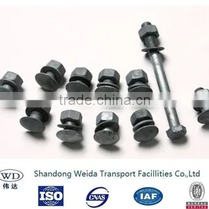 M16 Round Head Bolt and Nut Highway Guardrail Fastener thumbnail-4