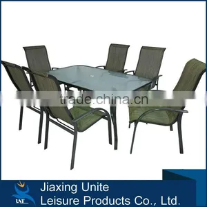 5 Piece Santorini Garden and Patio Furniture Set - 100% Aluminium Frame - Tab thumbnail-2
