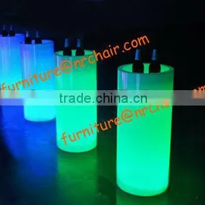 Shanghai Party Use Pub Acrylic LED Plastic Floral Ice Bucket Cooler Outdoors thumbnail-1
