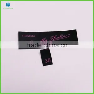 Wholesale Factory Direct High Density Woven Label For Garment Size Labels For Clothing thumbnail-4