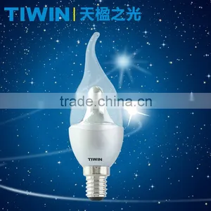 TUV CERTIFICATE 4W Led Candle Light Bulb thumbnail-3