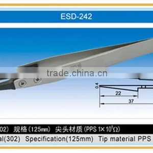 Replaceable Tip Stainless Steel Tweezers/precise Vetus Tweezer thumbnail-1