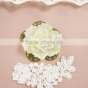 Mini Metal Openning Bag Lace Decoration Pink Leather Promotional Bag thumbnail-3