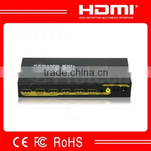 4x2 HDMI Video Matrix With Audio 1080p Support 1.3b HDMI Matrix Switch 4X2 thumbnail-1