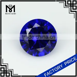 Synthetic Diamond Cut Nano Gem for Jewelry Blue Sapphire thumbnail-1