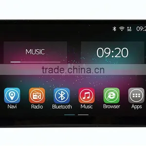 Quad Core Android 4.4 up to Android 5.1 Double Din Universal Touch Panel Car Radio GPS With Wifi 2G+16G 1024*600 thumbnail-2