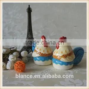 Ceramic Rooster Salt Shaker Animal Sieve Pepper Shaker thumbnail-4