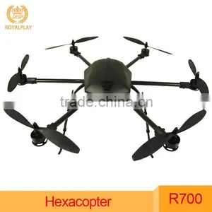 Factory Price Foldable Drone Professional Royalplay RH700 Series RC Hexacopter for Aerial Photography thumbnail-1