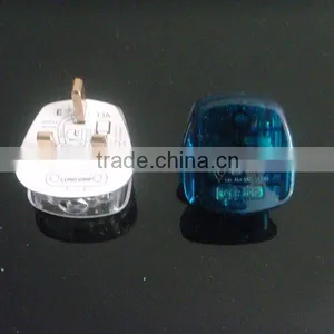 British Style Double 13A British Plug Switched Socket With Neon and 2 USB thumbnail-6