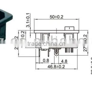 Power Socket,DC Power Female Jack Connector,12V DC Power Male Connector thumbnail-2