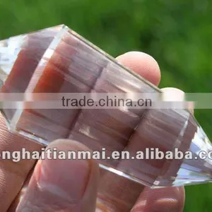Clear Hair Quartz Crystal Point Healing,vogel thumbnail-1